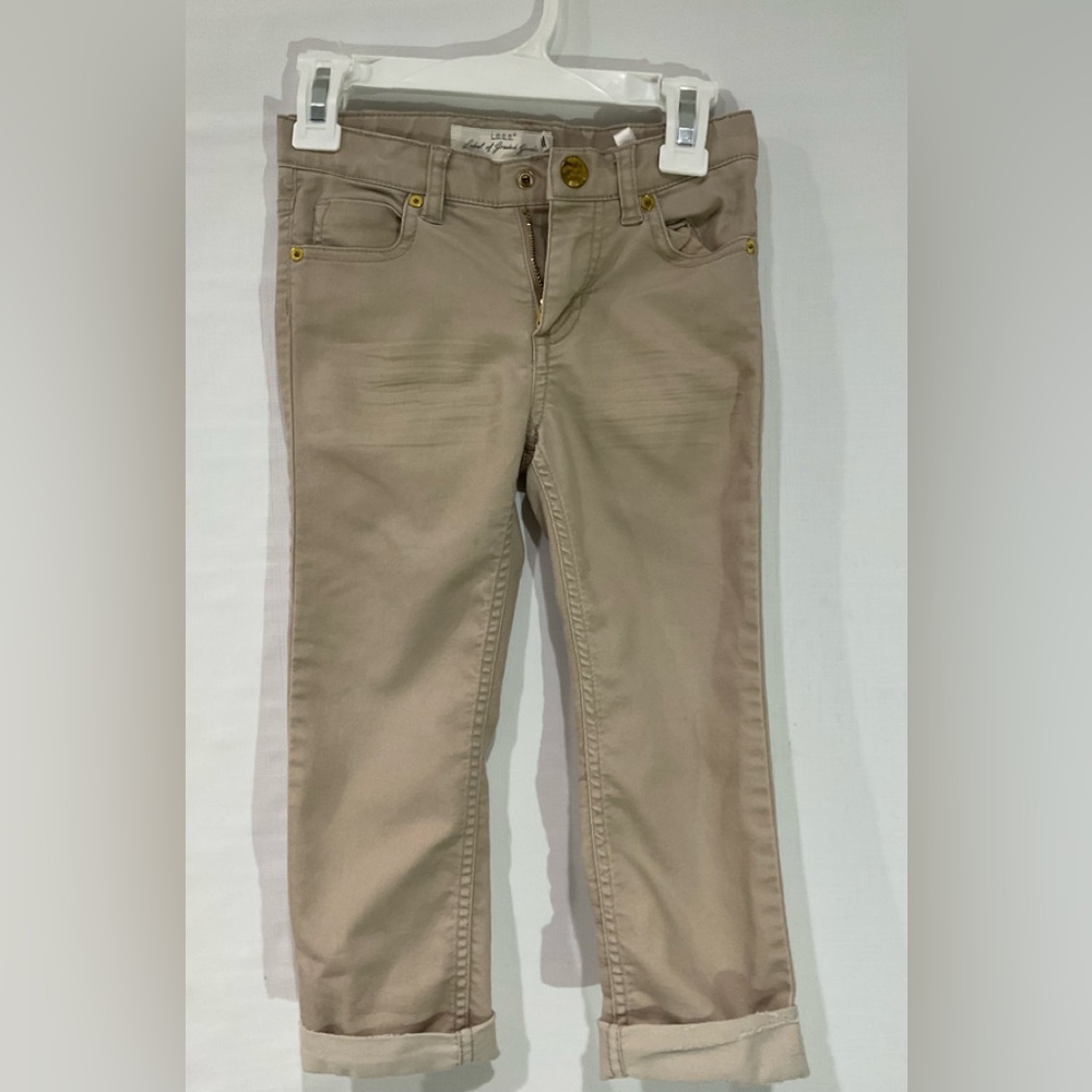 🟠 H&M Girl’s Stretchy Cotton Blend, 5 Pockets, 4-5 years